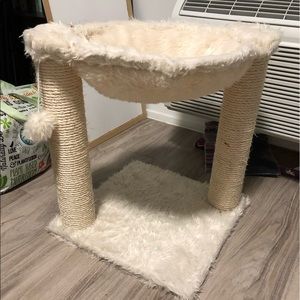 Cat scratcher and bed